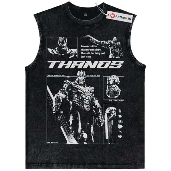 Thanos Tank Top, Marvel Comics Tank Top, Vintage Tank Top