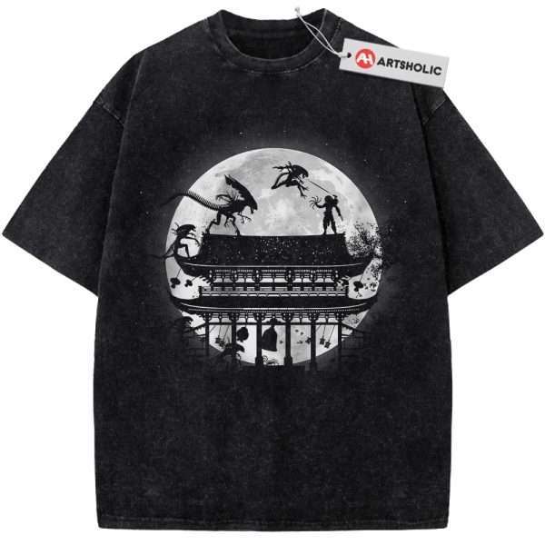 Alien vs Predator Shirt, Movie Shirt, Vintage T-Shirt