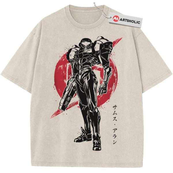 Samus Aran Shirt, Metroid Shirt, Game Shirt, Vintage Tee