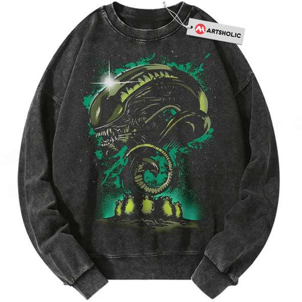 Alien vs Predator Sweatshirt, Movie Sweatshirt, Vintage Sweater