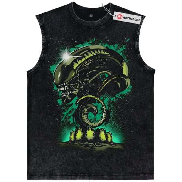Alien vs Predator Tank Top, Movie Tank Top, Vintage Tank Top