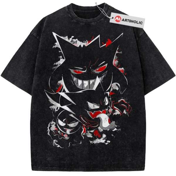 Gengar Gatsly Haunter Shirt, Pokemon shirt, Anime Shirt, Vintage T-Shirt