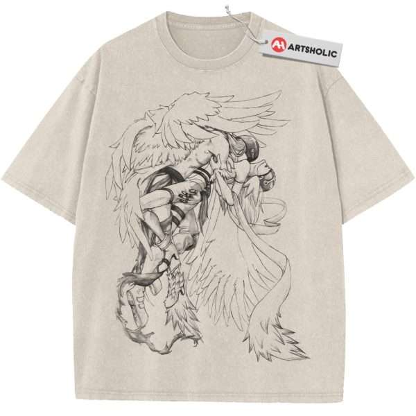 Angewomon and Angemon Shirt, Digimon Shirt, Anime Shirt, Vintage T-Shirt