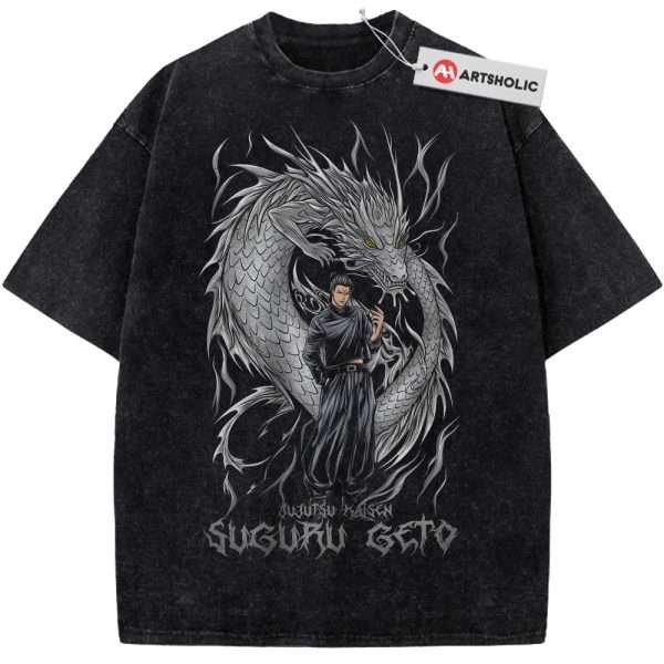 Suguru Geto Shirt, Jujutsu Kaisen Shirt, Anime Shirt, Vintage T-Shirt