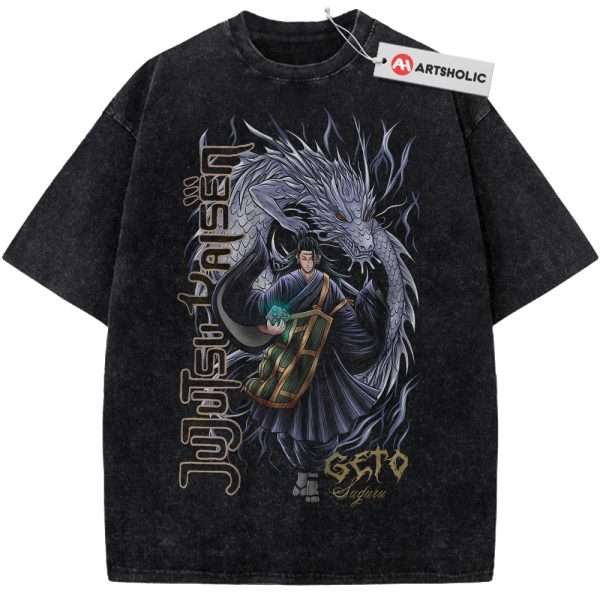 Suguru Geto Shirt, Jujutsu Kaisen Shirt, Anime Shirt, Vintage T-Shirt