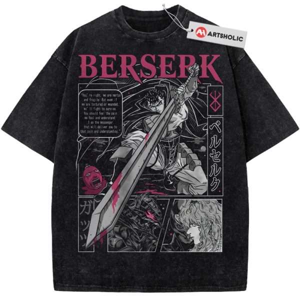 Guts Shirt, Berserk Shirt, Anime Shirt, Vintage T-Shirt