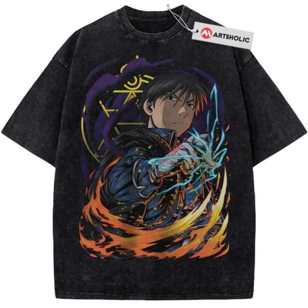 Roy Mustang Shirt, Fullmetal Alchemist Shirt, Anime Shirt, Vintage Tee