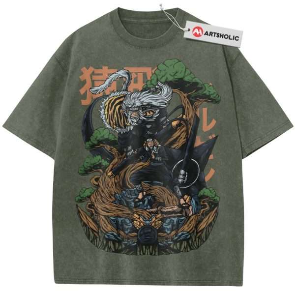 Hiruzen Sarutobi Shirt, Naruto Shirt, Anime Shirt, Vintage Tee