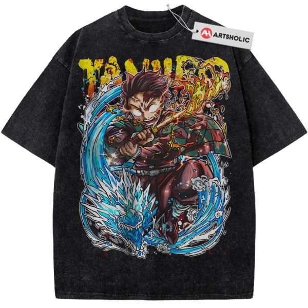 Tanjiro Kamado Shirt, Demon Slayer Shirt, Anime Shirt, Vintage Tee