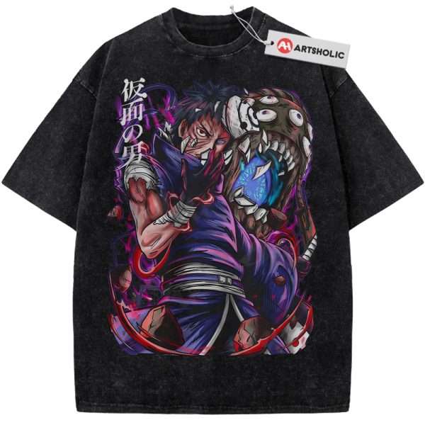 Obito Uchiha Shirt, Naruto Shirt, Anime Shirt, Vintage T-Shirt
