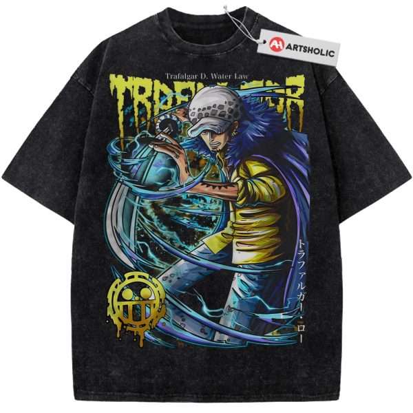 Trafalgar D Water Law Shirt, One Piece Shirt, Anime Shirt, Vintage Tee