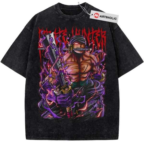 Roronoa Zoro Shirt, One Piece Shirt, Anime Shirt, Vintage Tee