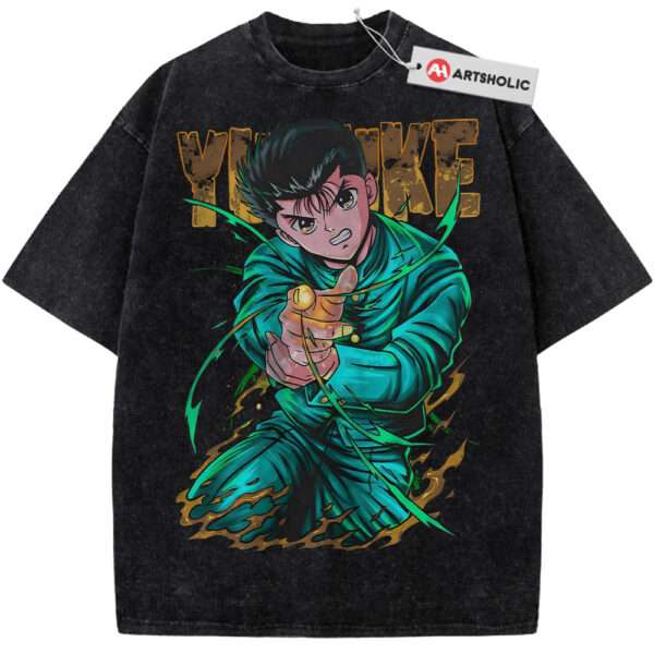 Yusuke Urameshi Shirt, YuYu Hakusho Shirt, Anime Shirt, Vintage T-Shirt