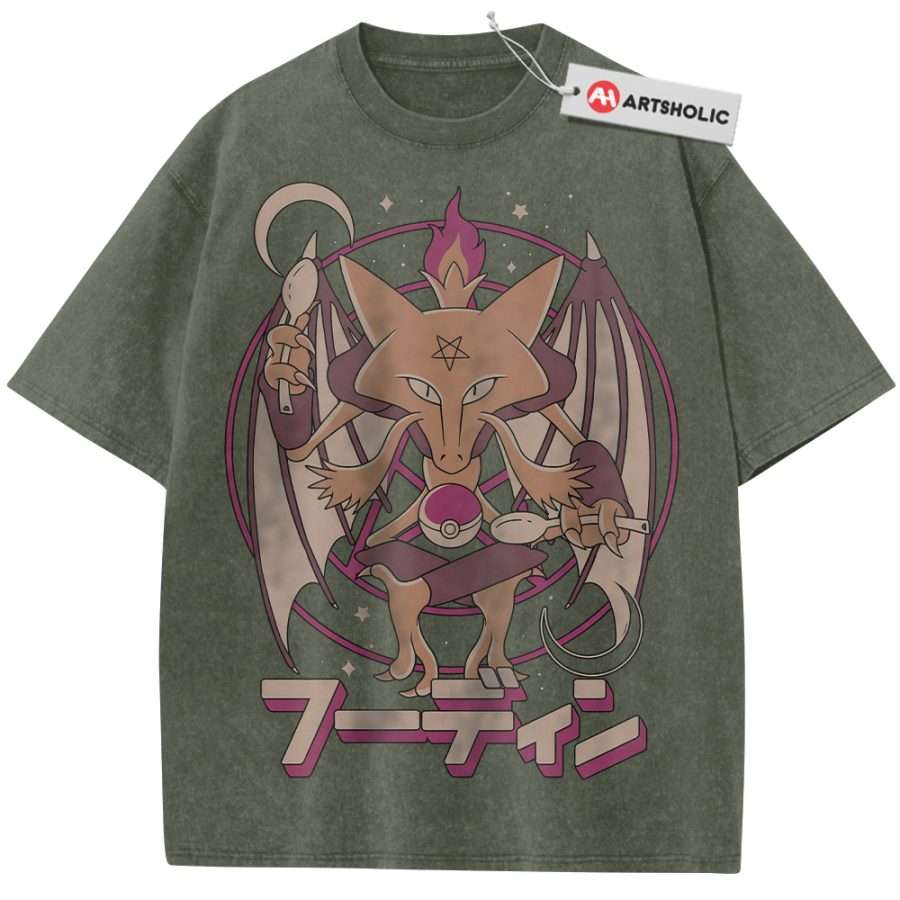 Alakazam Shirt, Pokemon shirt, Anime Shirt, Vintage T-Shirt