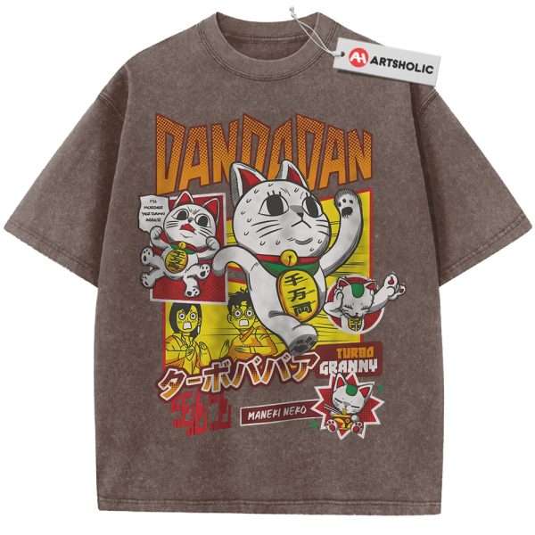 Okarun Shirt, Ken Takakura Shirt, Momo Ayase Shirt, Turbo Granny Shirt, Dandadan Shirt, Anime Shirt, Vintage Tee