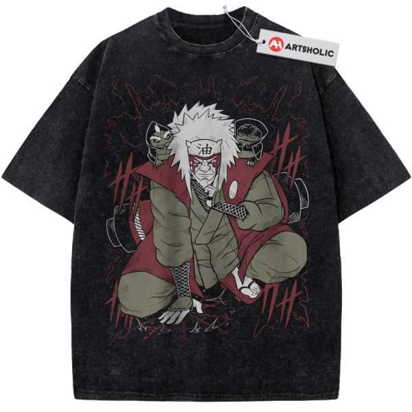 Jiraiya Shirt, Naruto Shirt, Anime Shirt, Vintage Tee