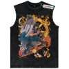 Benimaru Shinmon Tank Top, Fire Force Tank Top, Anime Tank Top, Vintage Tank Top