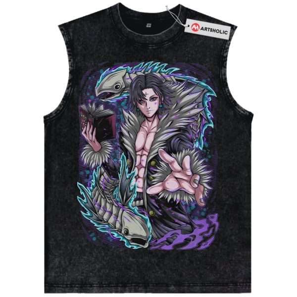 Chrollo Lucilfer Tank Top, Hunter x Hunter Tank Top, HxH Tank Top, Anime Tank Top, Vintage Tank Top