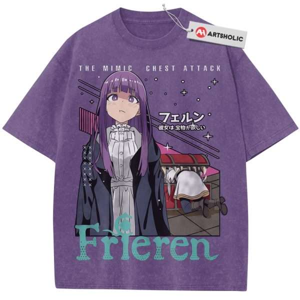 Fern Shirt, Frieren: Beyond Journey's End Shirt, Anime Shirt, Vintage T-Shirt