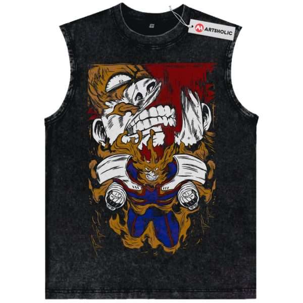 Endeavor Tank Top, Enji Todoroki Tank Top, MHA Tank Top, Anime Tank Top, Vintage Tank Top