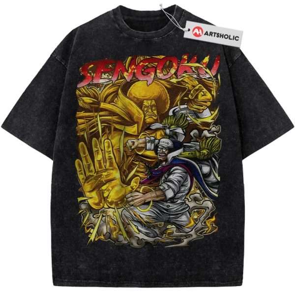 Sengoku Shirt, One Piece Shirt, Anime Shirt, Vintage Tee
