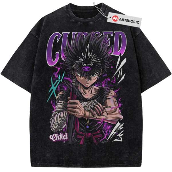 Hiei Shirt, YuYu Hakusho Shirt, Anime Shirt, Vintage Tee