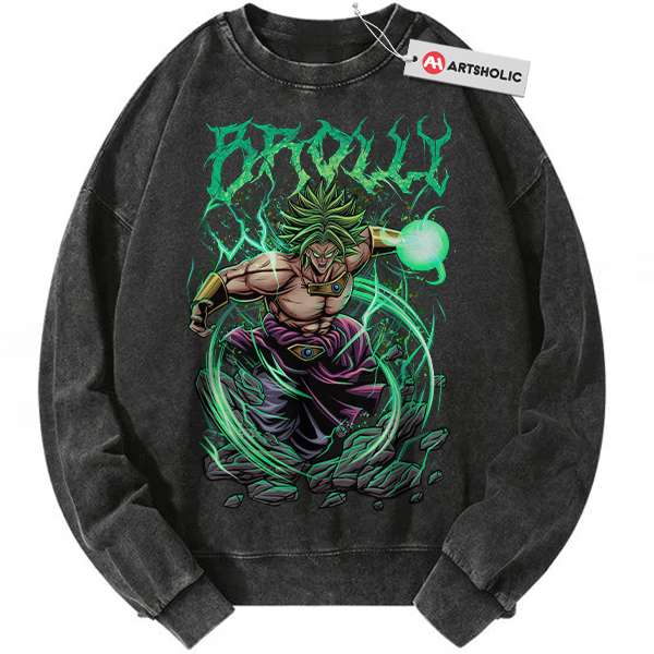 Broly Sweatshirt, Dragon Ball Sweatshirt, DBZ Sweatshirt, Anime Sweatshirt, Vintage Sweatshirt
