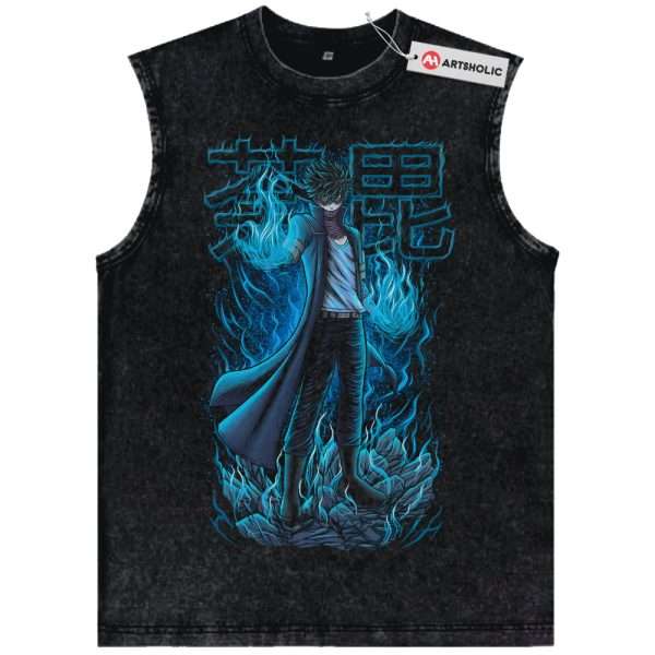 Dabi Tank Top, Toya Todoroki Tank Top, MHA Tank Top, Anime Tank Top, Vintage Tank Top