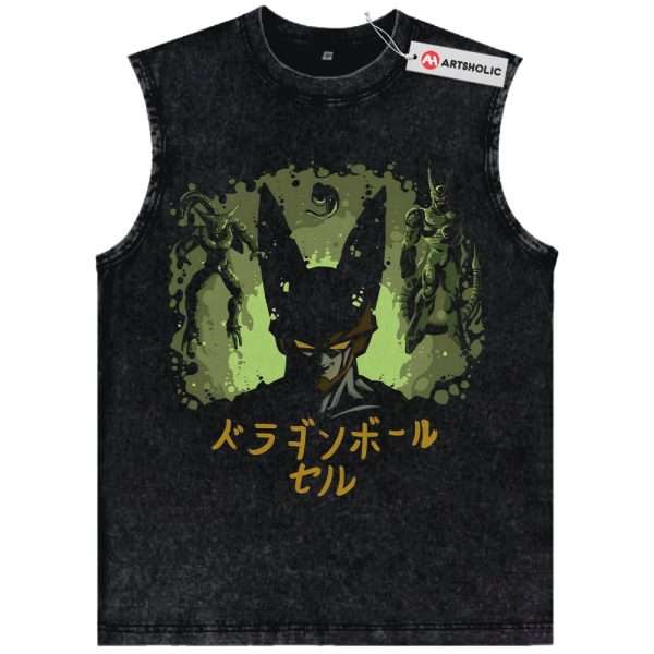Cell Tank Top, Dragon Ball Tank Top, DBZ Tank Top, Anime Tank Top, Vintage Tank Top