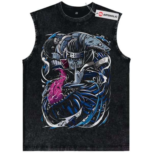 Kisame Hoshigaki Tank Top, Naruto Tank Top, Anime Tank Top, Vintage Tank Top