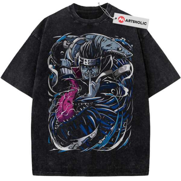 Kisame Hoshigaki Shirt, Naruto Shirt, Anime Shirt, Vintage T-Shirt