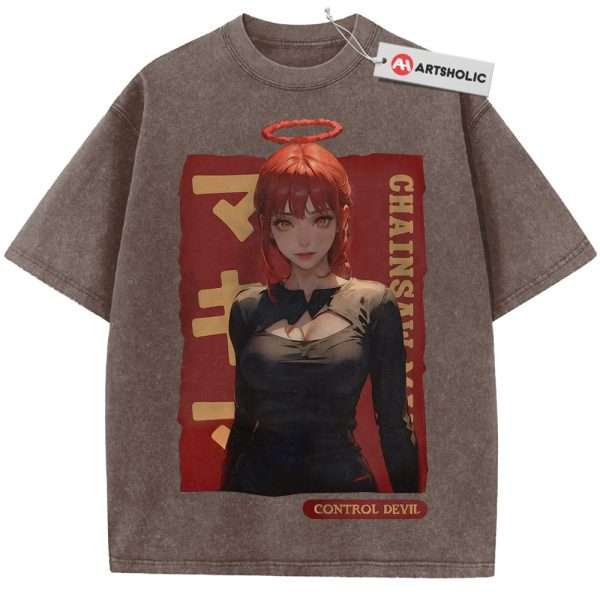 Makima Shirt, Chainsaw Man Shirt, Anime Shirt, Vintage Tee