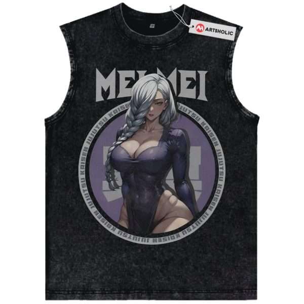 Mei Mei Tank Top, Jujutsu Kaisen Tank Top, Anime Tank Top, Vintage Tank Top