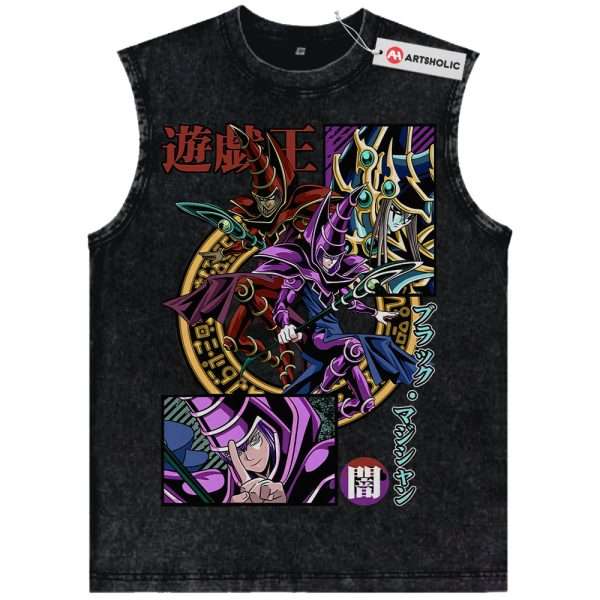 Dark Magician Tank Top, Anime Tank Top, Vintage Tank Top