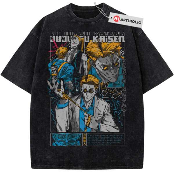 Kento Nanami Shirt, Jujutsu Kaisen Shirt, Anime Shirt, Vintage Tee