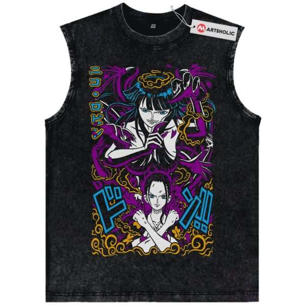 Nico Robin Tank Top, One Piece Tank Top, Anime Tank Top, Vintage Tank Top