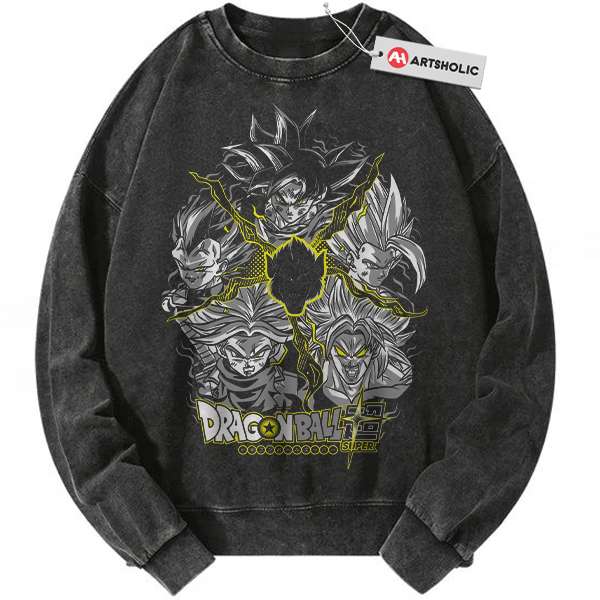 Dragon Ball Sweatshirt, DBZ Sweatshirt, Anime Sweatshirt, Vintage Sweatshirt