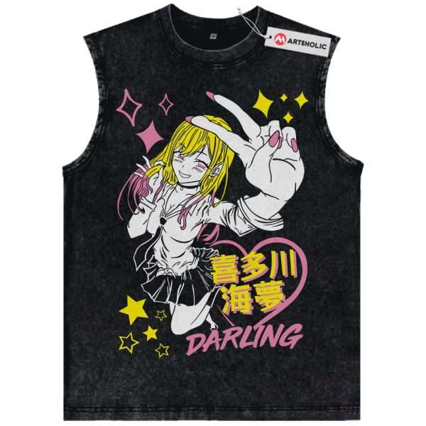 Marin Kitagawa Tank Top, My Dress-Up Darling Tank Top, Anime Tank Top, Vintage Tank Top