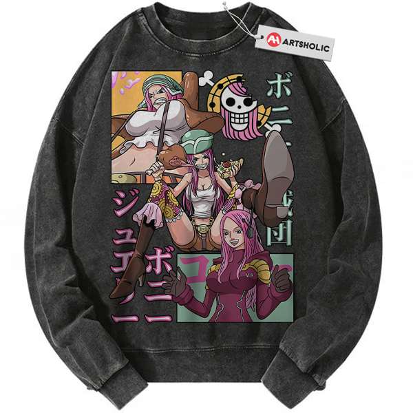 Jewelry Bonney Sweatshirt, One Piece Sweatshirt, Anime Sweatshirt, Vintage Sweatshirt
