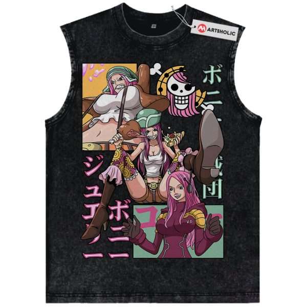 Jewelry Bonney Tank Top, One Piece Tank Top, Anime Tank Top, Vintage Tank Top