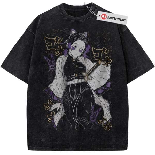Shinobu Kocho Shirt, Demon Slayer Shirt, Anime Shirt, Vintage Tee