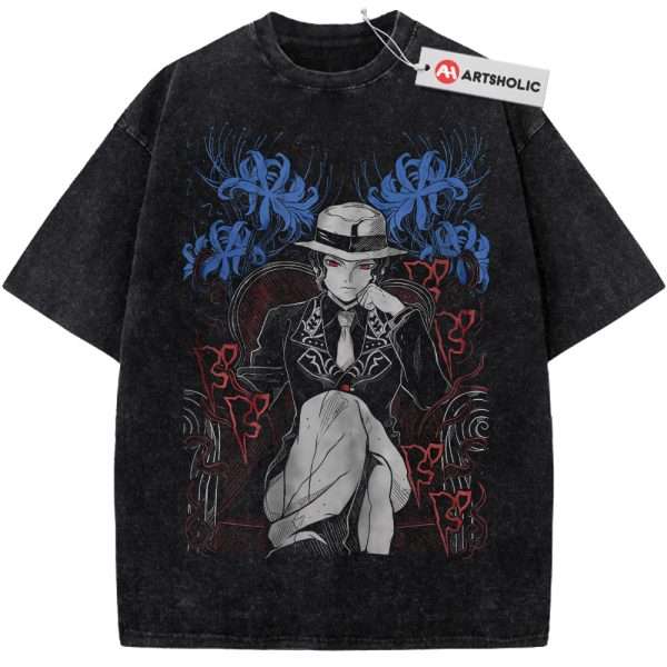 Muzan Kibutsuji Shirt, Demon Slayer Shirt, Anime Shirt, Vintage Tee