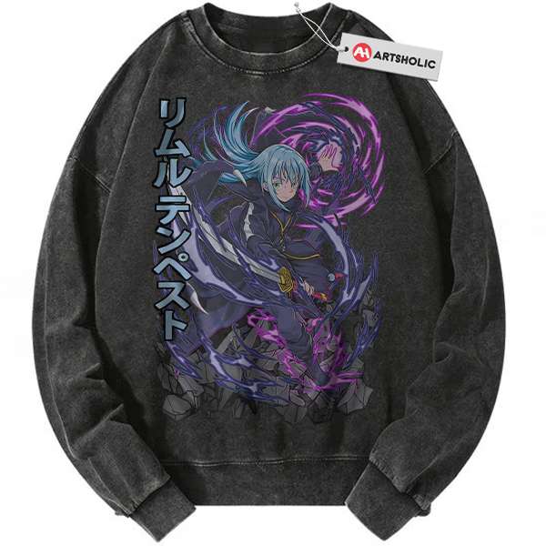 Rimuru Tempest Sweatshirt, That Time I Got Reincarnated as a Slime Sweatshirt, Anime Sweatshirt, Vintage Sweatshirt