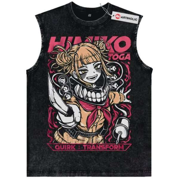 Himiko Toga Tank Top, MHA Tank Top, Anime Tank Top, Vintage Tank Top