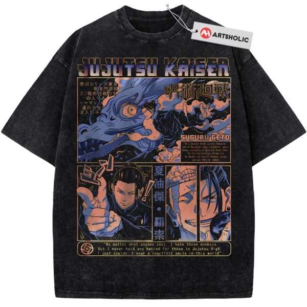 Suguru Geto Shirt, Jujutsu Kaisen Shirt, JJK Shirt, Anime Shirt, Vintage Tee