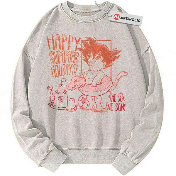 Funny Son Goku Sweatshirt, Shenron Sweatshirt, Dragon Ball Sweatshirt, DBZ Sweatshirt, Anime Sweatshirt, Vintage Sweatshirt