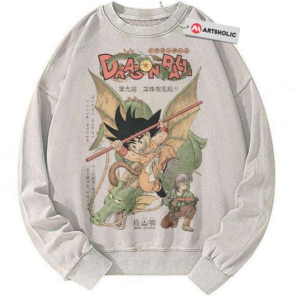 Son Goku Sweatshirt, Dragon Ball Sweatshirt, DBZ Sweatshirt, Anime Sweatshirt, Vintage Sweatshirt