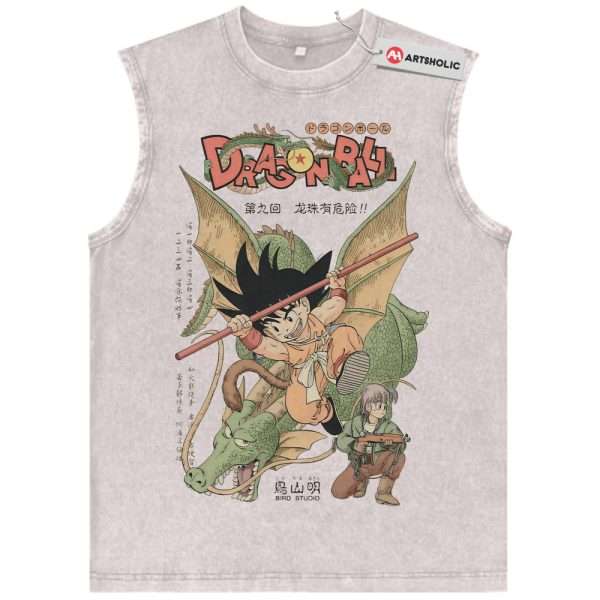 Son Goku Tank Top, Dragon Ball Tank Top, DBZ Tank Top, Anime Tank Top, Vintage Tank Top