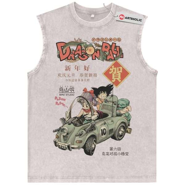 Son Goku Tank Top, Bulma Tank Top, Dragon Ball Tank Top, DBZ Tank Top, Anime Tank Top, Vintage Tank Top