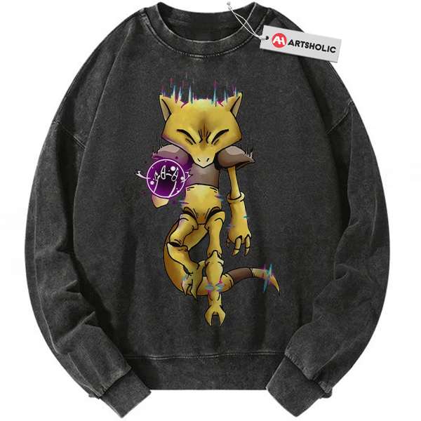 Abra Sweatshirt, Pokemon Sweatshirt, Anime Sweatshirt, Vintage Sweatshirt